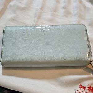 Coach Sky Blue Women's Wallet